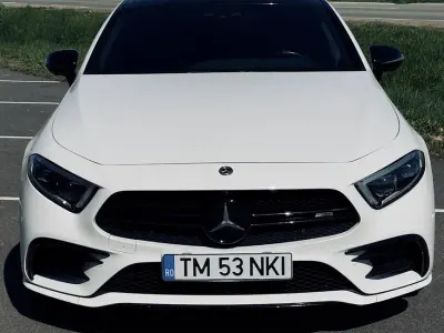 Używany Mercedes CLS53 AMG AMG 435 KM (319 kW) 2018 Biały Sedan/Limuzyna