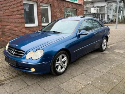 Gebraucht Mercedes CLK240 Avantgarde 170 PS (125 kW) 2002 Blau Coupé