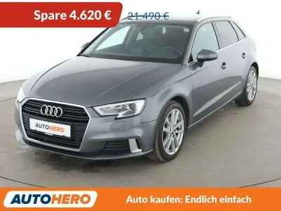 Używany Audi A3 Sport 150 KM (110 kW) 2019 Szary Sedan/Limuzyna