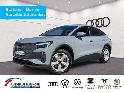 Gebraucht Audi Q4 Sportback e-tron 150 kW (204 PS) 2023 Kieselgrau SUV