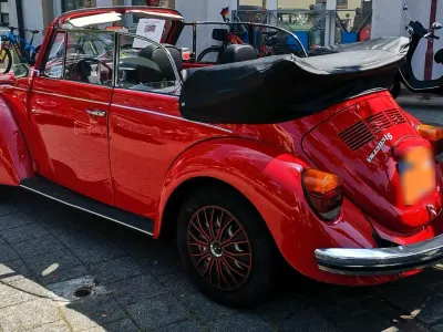 Gebraucht VW Käfer 50 PS (36 kW) 1975 Rot Cabrio