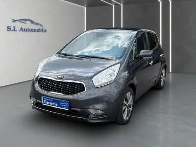 Gebraucht Kia Venga Spirit 128 PS (94 kW) 2015 Schwarz Kleinwagen