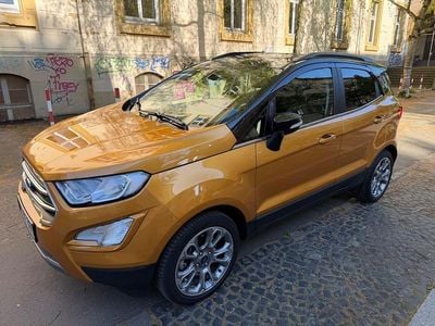 Usata Ford Ecosport Titanium 125 CV (91 kW) 2020 Giallo SUV