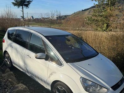 Gebraucht Ford S-MAX Titanium 200 PS (147 kW) 2012 Weiß Van / Kleinbus