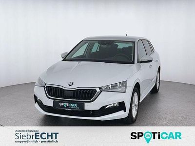 Gebraucht Skoda Scala Ambition 110 PS (80 kW) 2024 Weiß (metallic) Kleinwagen