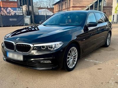 Gebraucht BMW 520 190 PS (139 kW) 2017 Schwarz Kombi