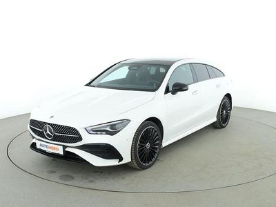 Gebraucht Mercedes CLA250e Shooting Brake AMG line 2023 Weiß Kombi