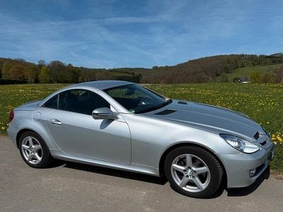Usata Mercedes SLK200 184 CV (135 kW) 2008 Argento Cabrio