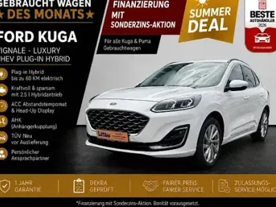 Gebraucht Ford Kuga Vignale 224 PS (164 kW) 2022 Arktisweiß (metallic) SUV