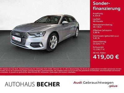 Gebraucht Audi A6 Sport 204 PS (150 kW) 2022 Silber Kombi