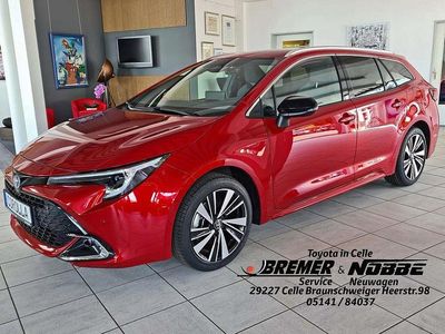 Ny Toyota Corolla 98 HK (72 kW) 2025 Rød Stationcar
