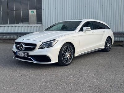 Usata Mercedes CLS63 AMG AMG 585 CV (430 kW) 2015 Bianco Berlina