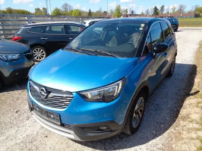 Brugt Opel Crossland 99 HK (72 kW) 2017 Blå SUV