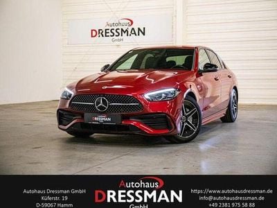 Gebraucht Mercedes C180 AMG line 170 PS (125 kW) 2022 Hyazinthrot  metalliclack Limousine