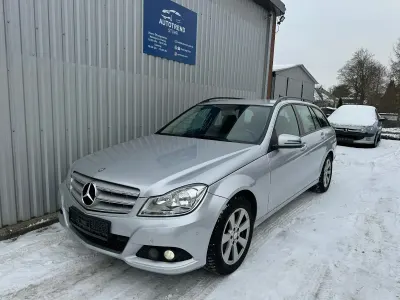 Brugt Mercedes C220 170 HK (125 kW) 2014 Sølv Stationcar