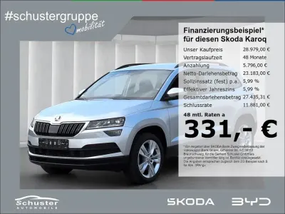 Gebraucht Skoda Karoq Style 150 PS (110 kW) 2022 Silber SUV
