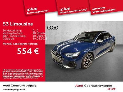 Gebraucht Audi S3 Ambiente 333 PS (244 kW) 2024 Ascariblau metallic Limousine