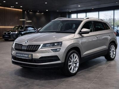 Gebraucht Skoda Karoq Style 150 PS (110 kW) 2019 Bezova capuccino/capuccino bei SUV