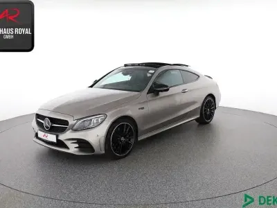 Brugt Mercedes C400 AMG 333 HK (244 kW) 2022 Sølv Coupe