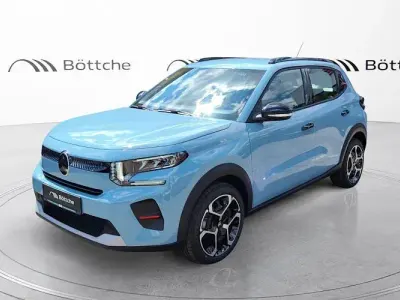 Neu Citroën C3 101 PS (74 kW) 2026 Farbe blau monte carlo/typ aussenverkleidung spiegel flach standard SUV
