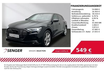 gebraucht Audi e-tron advanced 55 quattro MMI LED AHK