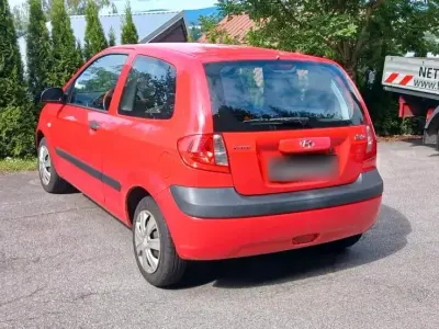 Gebraucht Hyundai Getz 69 PS (50 kW) 2008 Rot Kleinwagen