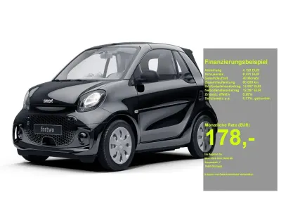 Usata Smart ForTwo Electric Drive 60 kW (82 CV) 2024 Nero Cabrio