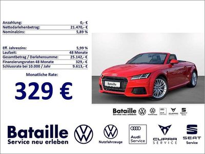 Gebraucht Audi TT Roadster S-Line 179 PS (131 kW) 2016 Rot Cabrio