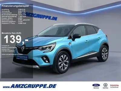 Używany Renault Captur Intens 91 KM (66 kW) 2021 Niebieski SUV