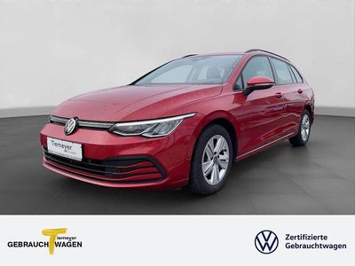Rot Gebraucht 2021 VW Golf VIII Life Kombi | 17.480 € (Fairer Preis)