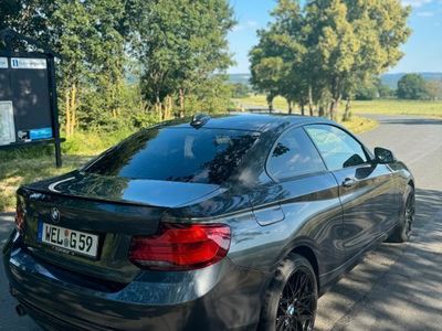 Gebraucht BMW 220 Sport Line 190 PS (139 kW) 2014 Grau Coupé