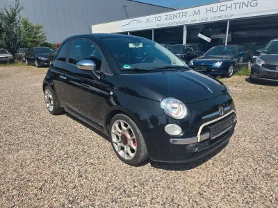 Gebraucht Fiat 500 Sport 101 PS (74 kW) 2008 Crossover schwarz Kleinwagen