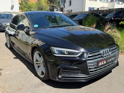 Second-hand Audi A5 Sportback S-Line 190 CP (139 kW) 2019 Negru Hatchback