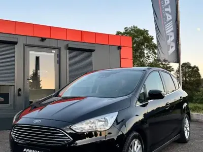 Gebraucht Ford C-MAX Titanium 125 PS (91 kW) 2018 Schwarz Van / Kleinbus