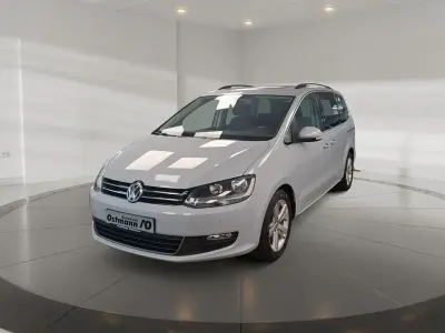 Gebraucht VW Sharan Comfortline 150 PS (110 kW) 2018 Weiß Van / Kleinbus
