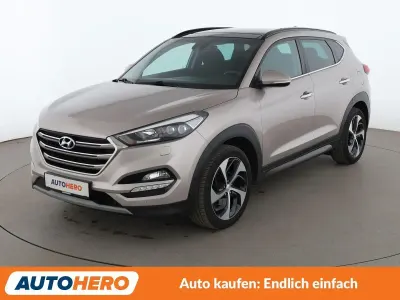 Gebraucht Hyundai Tucson Premium 177 PS (130 kW) 2017 Weiß SUV