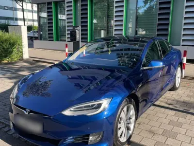 Brugt Tesla Model S 309 kW (421 HK) 2016 Blå Hatchback