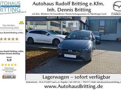 Grau Gebraucht 2023 Mazda 2 Exclusive-Line Limousine | 19.390 € (Fairer Preis)