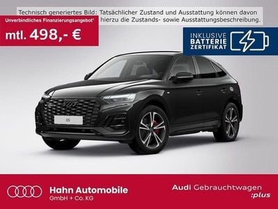 Schwarz Gebraucht 2024 Audi Q5 Sportback S-Line SUV | 58.430 € (Fairer Preis)
