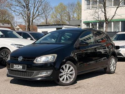 Gebraucht VW Polo Match 90 PS (66 kW) 2012 Schwarz Kleinwagen