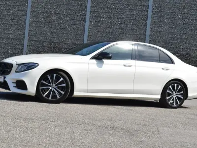 Gebraucht Mercedes E220 AMG line 194 PS (142 kW) 2018 Weiß Limousine