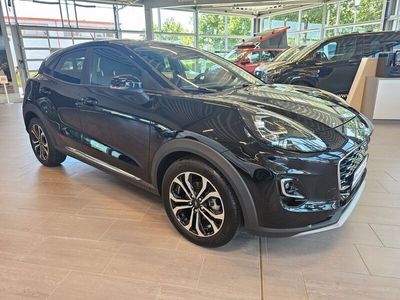 Gebraucht Ford Puma Titanium 125 PS (91 kW) 2023 Obsidianschwarz metallic SUV