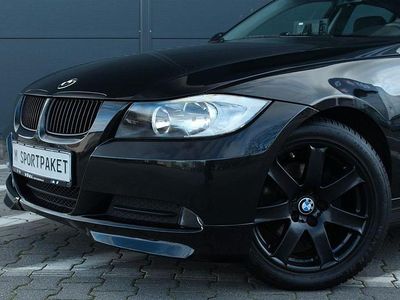 Gebraucht BMW 318 Sport Line 143 PS (105 kW) 2008 Schwarz Limousine