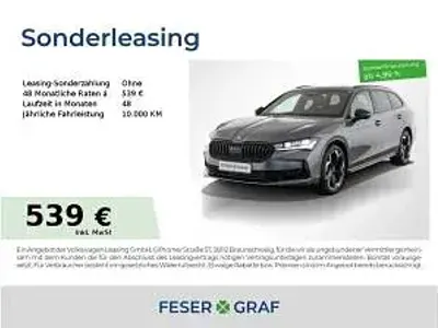 Gebraucht Skoda Superb SportLine 204 PS (150 kW) 2025 Graphitegrau Kombi
