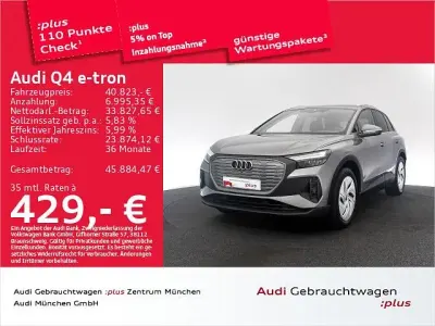 Gebraucht Audi Q4 e-tron Comfort 210 kW (286 PS) 2024 Taifungrau metallic SUV