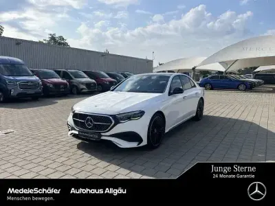 Gebraucht Mercedes E220 AMG 360 PS (264 kW) 2025 Unilack polarweiß uni Limousine
