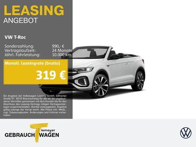 Usata VW T-Roc Cabriolet R-line 150 CV (110 kW) 2025 Bianco Cabrio
