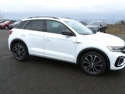 Gebraucht VW T-Roc R-line 116 PS (85 kW) 2022 Weiß SUV