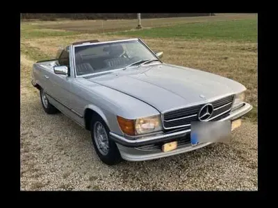 Gebraucht Mercedes SL500 314 PS (230 kW) 1983 Silber Cabrio