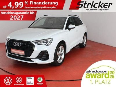 Gebraucht Audi Q3 S-Line 150 PS (110 kW) 2022 Gletscherweiß metallic (metallic) SUV